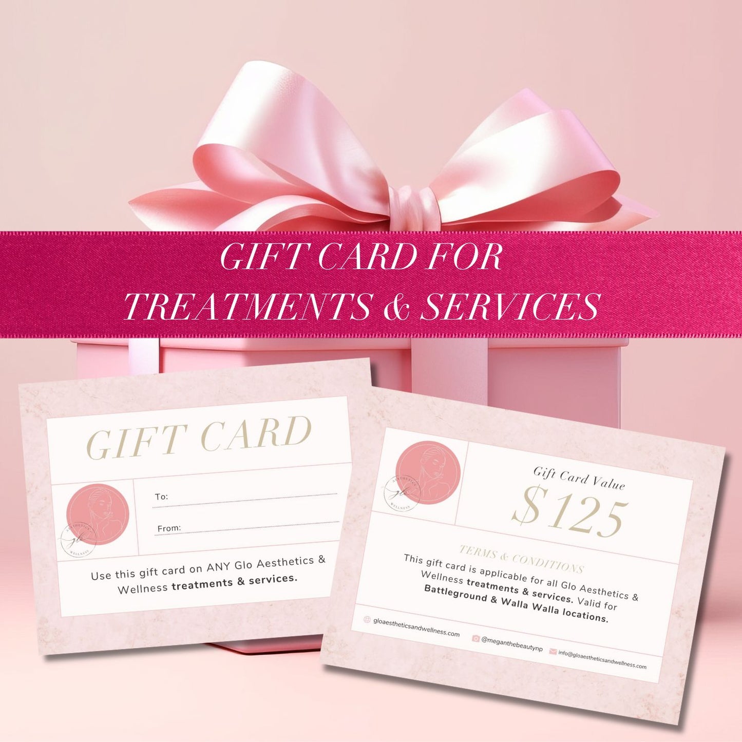 Glo Aesthetics & Wellness Treatments & Services Gift Card